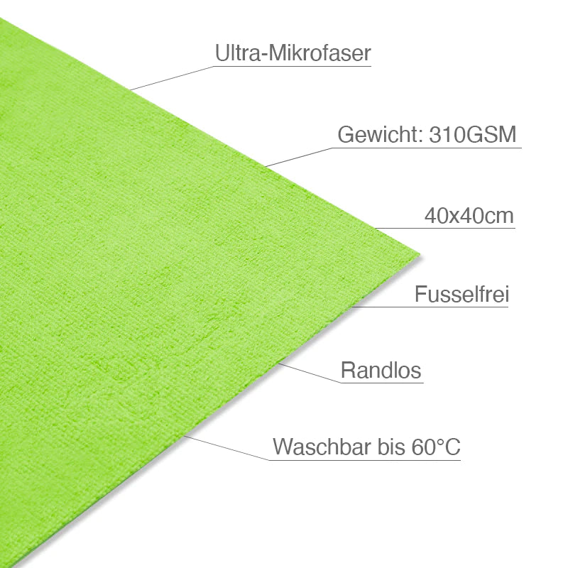 Mikrofaser Allzweck 5er Set 310 GSM